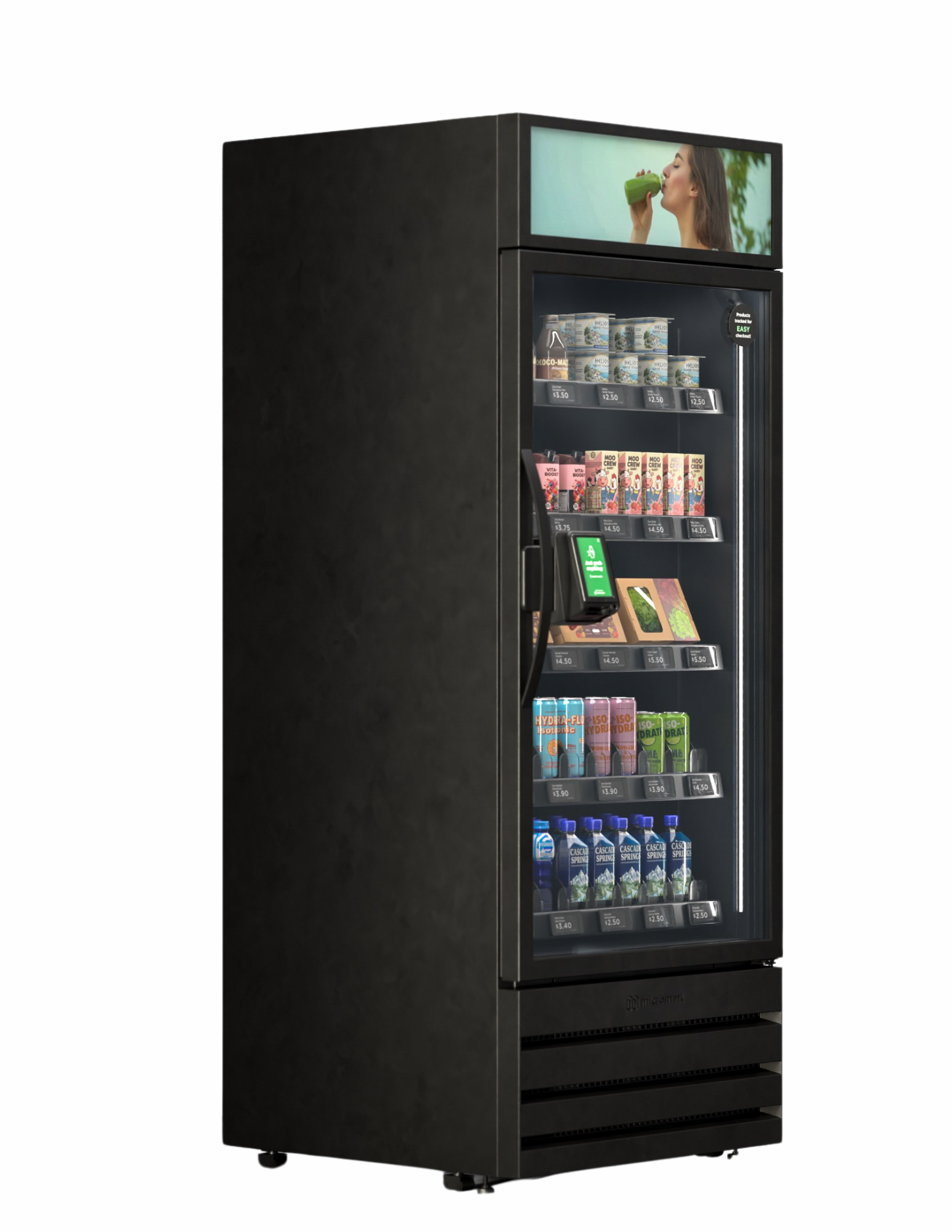 Standard black Smart Vending Machine