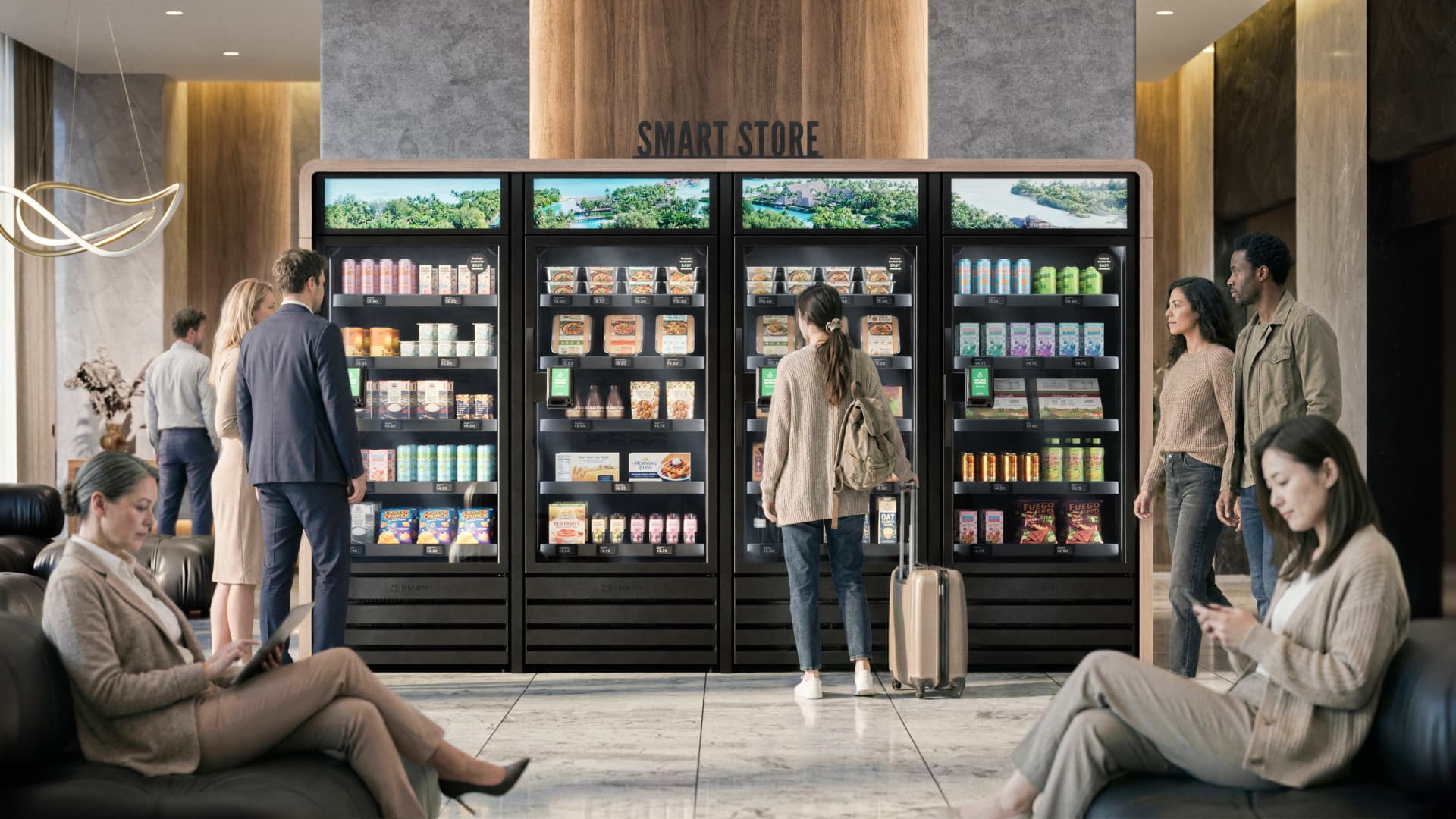 Smart Vending in hotels & hospitality