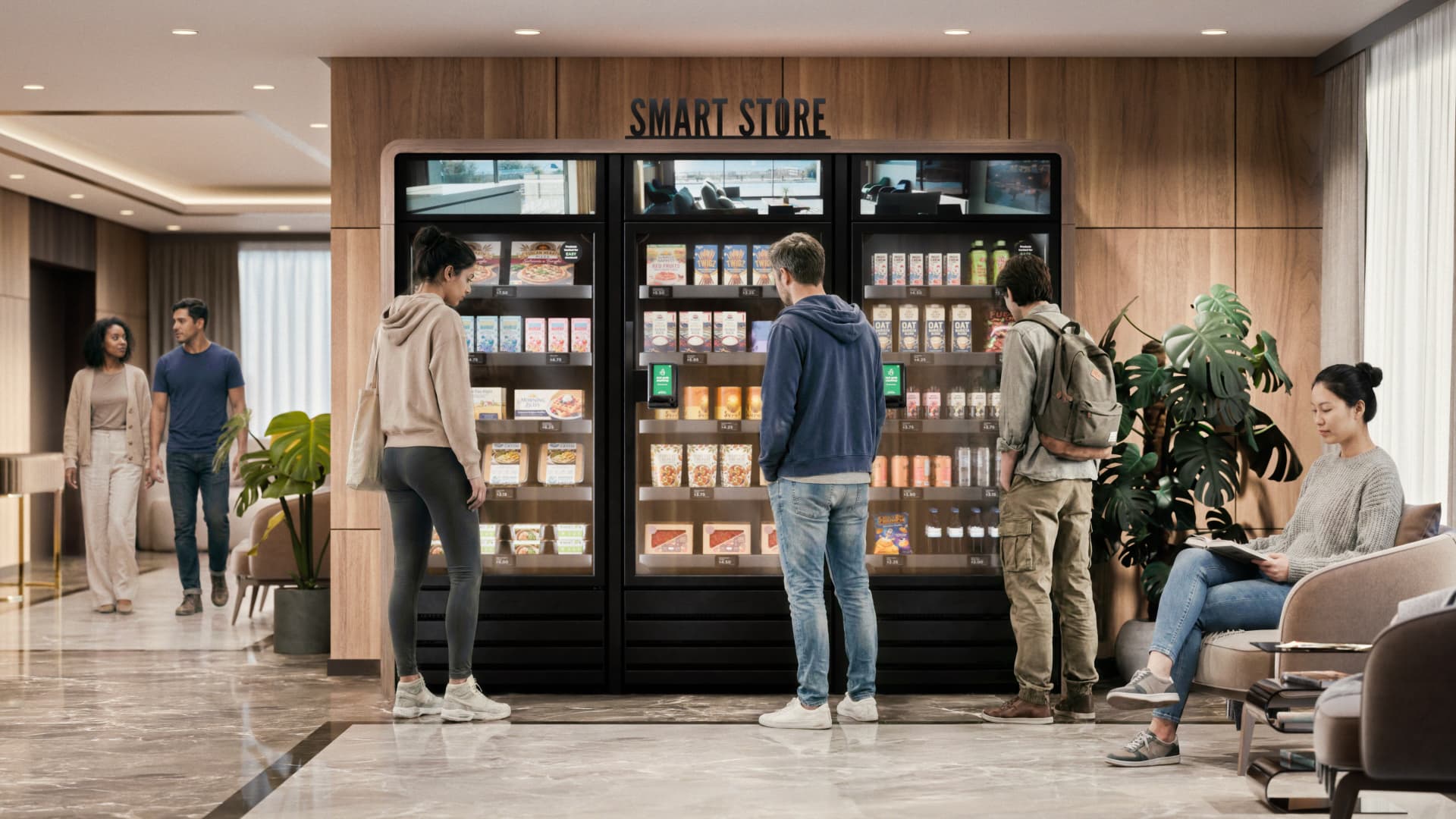 Smart Vending in residences